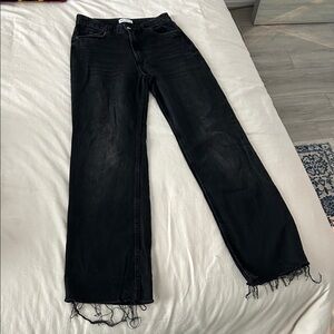 Zara Dark Wide Leg Jeans